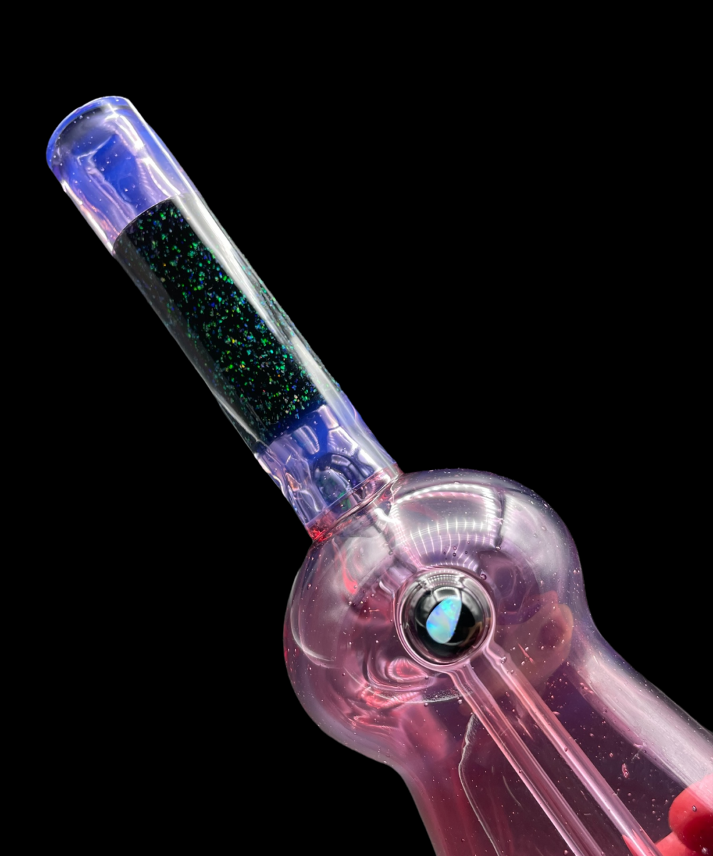 Alternative view of AJ SURF CITY TUBES: TELEMAGENTA CRUSHED OPAL PULL TUBE