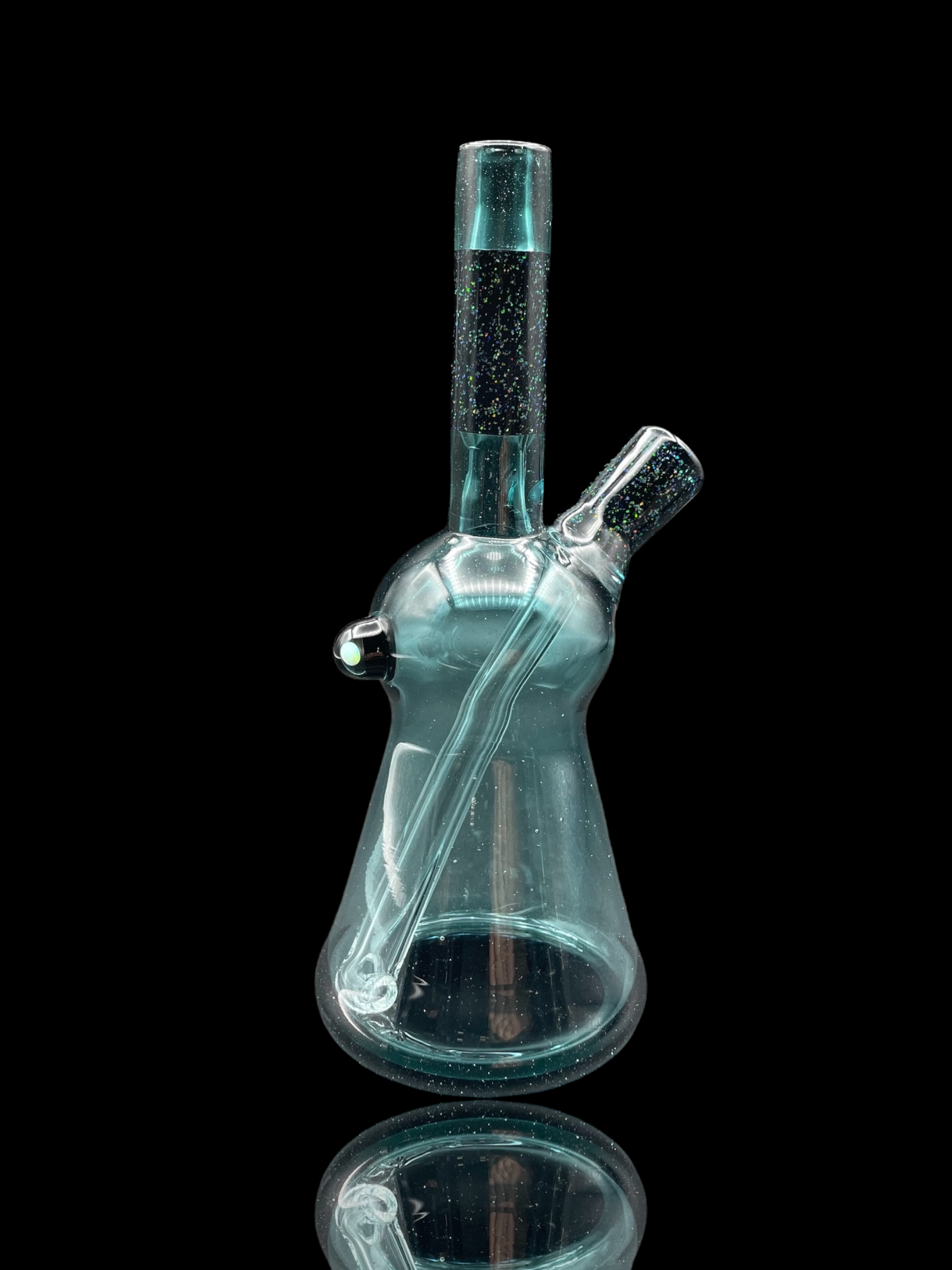 AJ SURF CITY TUBES: TEAL CRUSHED OPAL PULL TUBE