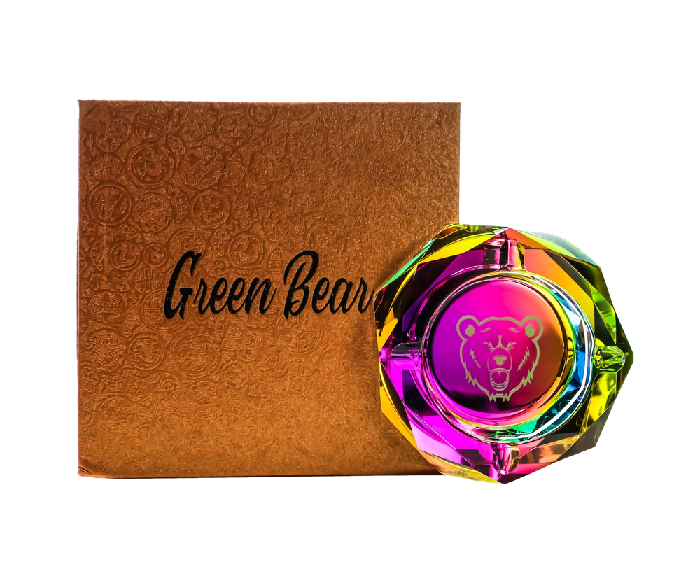 Alternative view of GREEN BEAR: PRISM ASH TRAY