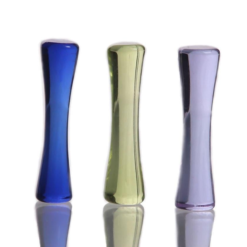 BEAR QUARTZ: HOURGLASS PILLAR 3PK