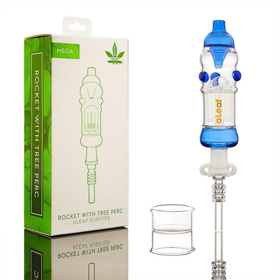 ALEAF GLASS: NECTAR COLLECTOR MEGA SERIES ROCKET BARREL PERC - Image 2