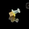 BRONX GLASS: FUMED 25MM SPINNER CARB CAP FOR BANGERS
