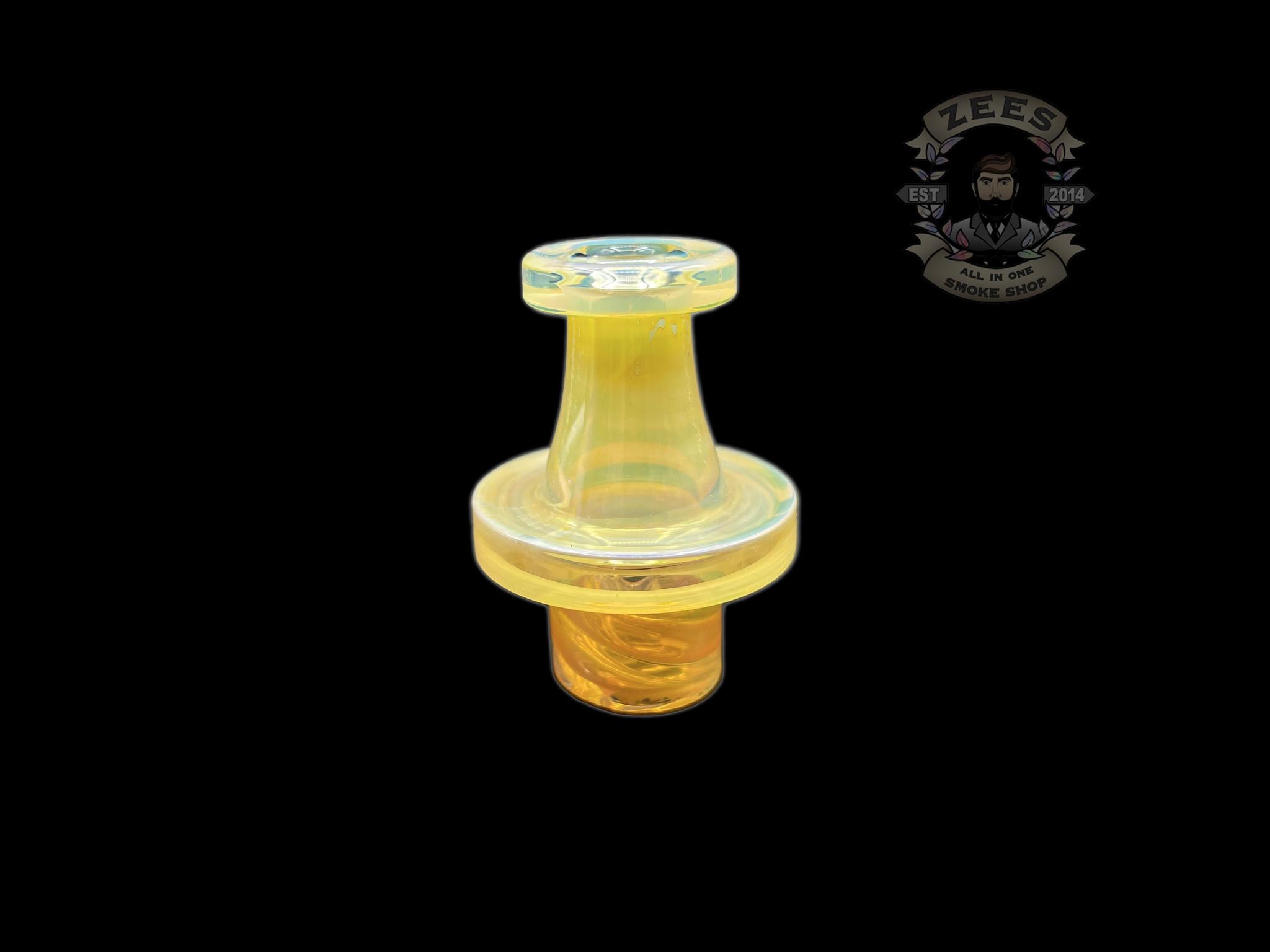 BRONX GLASS: FUMED 25MM SPINNER CARB CAP FOR BANGERS - Image 3