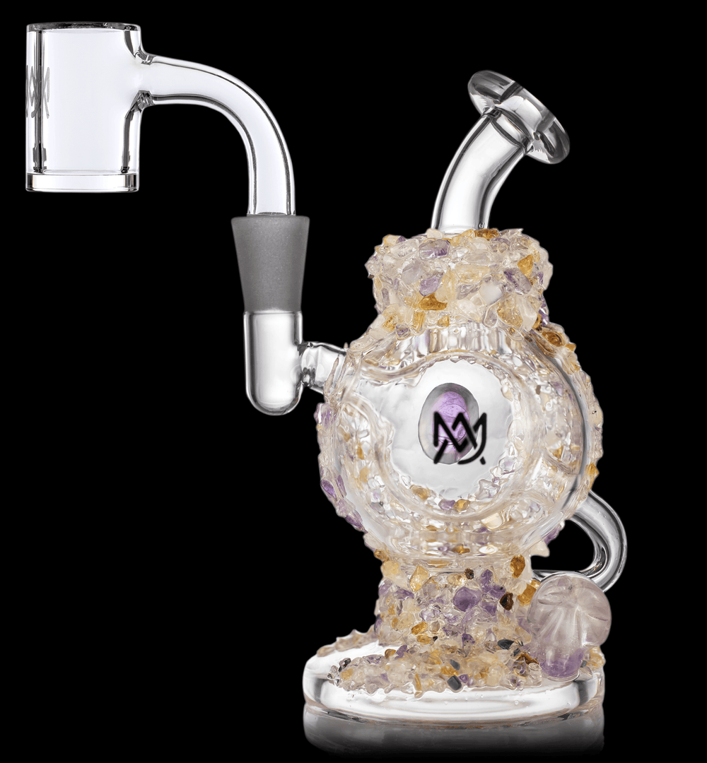 MJ ARSENAL: AMETHYST ATLAS MINI DAB RIG