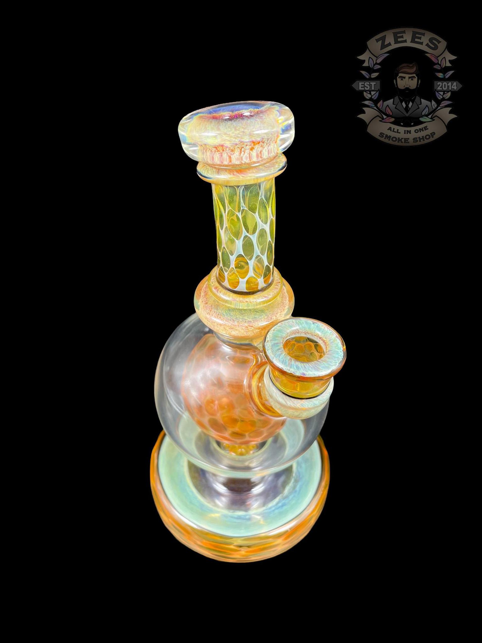 BRENT 503: 8" FULLY FUMED (UV) BALL RIG W/ MATCHING CAP - Image 3