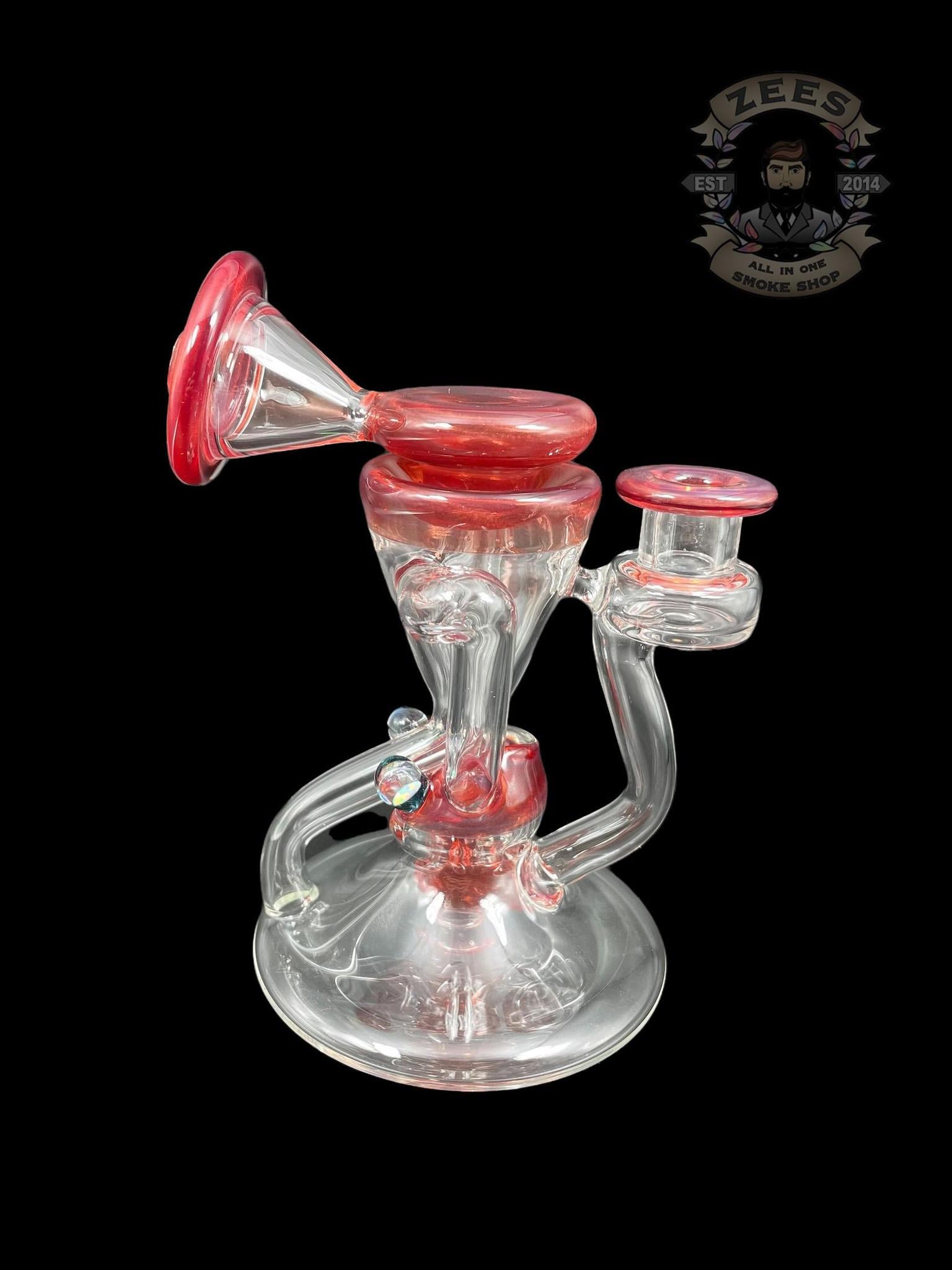 SLEEPS GLASS: POMEGRANATE DUAL UPTAKE RECYCLER