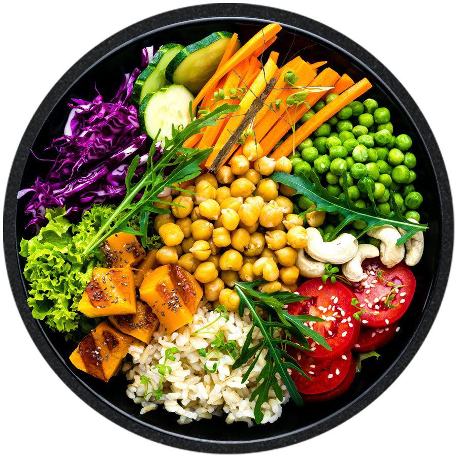 MOOD MAT: 8" CIRCLE VEGBOWL