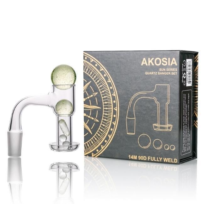 SMOQ GLASS: AKOSIA FULL WELD TERP SLURPER BANGER KIT - Image 3