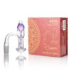 SMOQ GLASS: ADYA FACETED FULL WELD TERP SLURPER BANGER KIT - Image 3