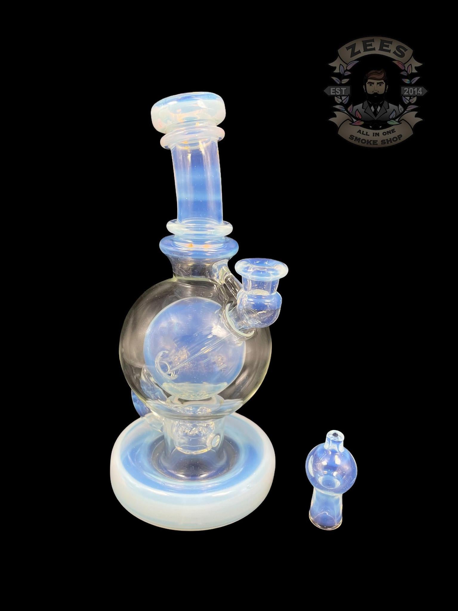 BRENT 503: 8" SECRET WHITE BALL RIG W/ MATCHING CAP