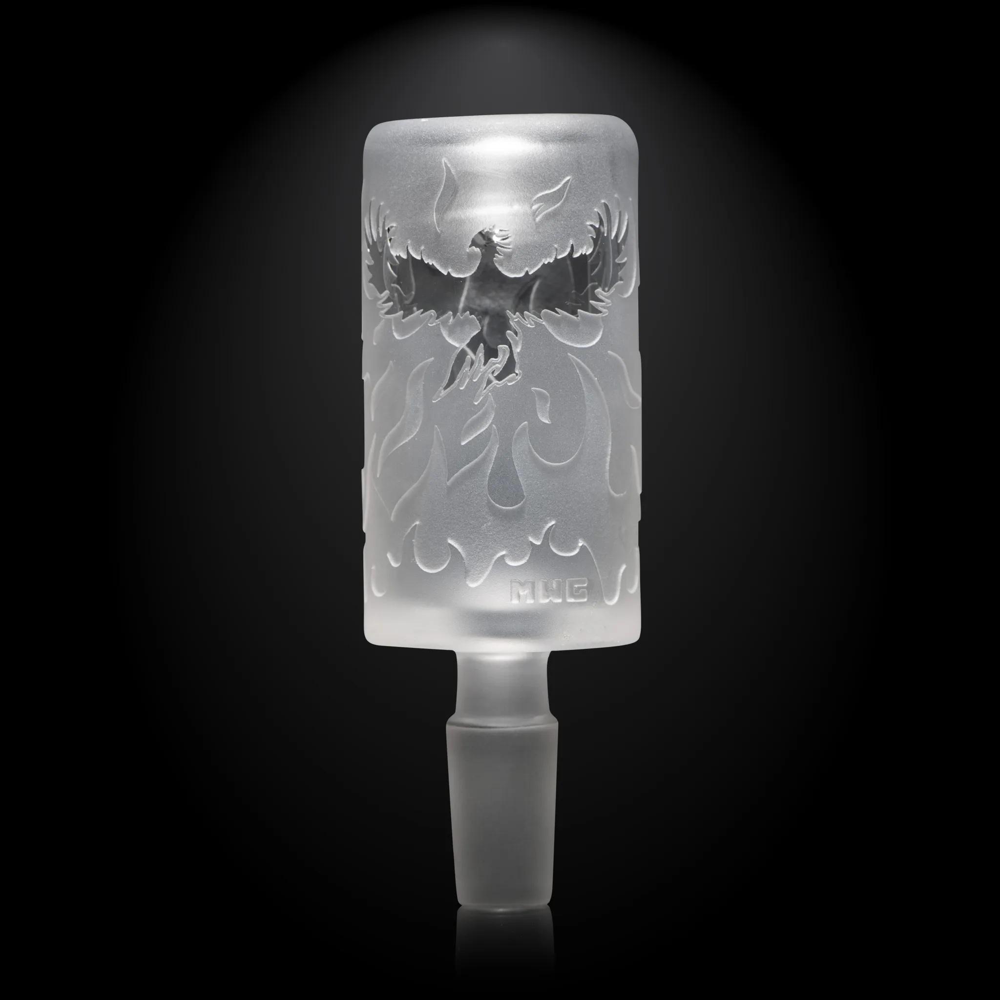 MILKY WAY GLASS: PHOENIX INFERNO BOWL (MB-019)