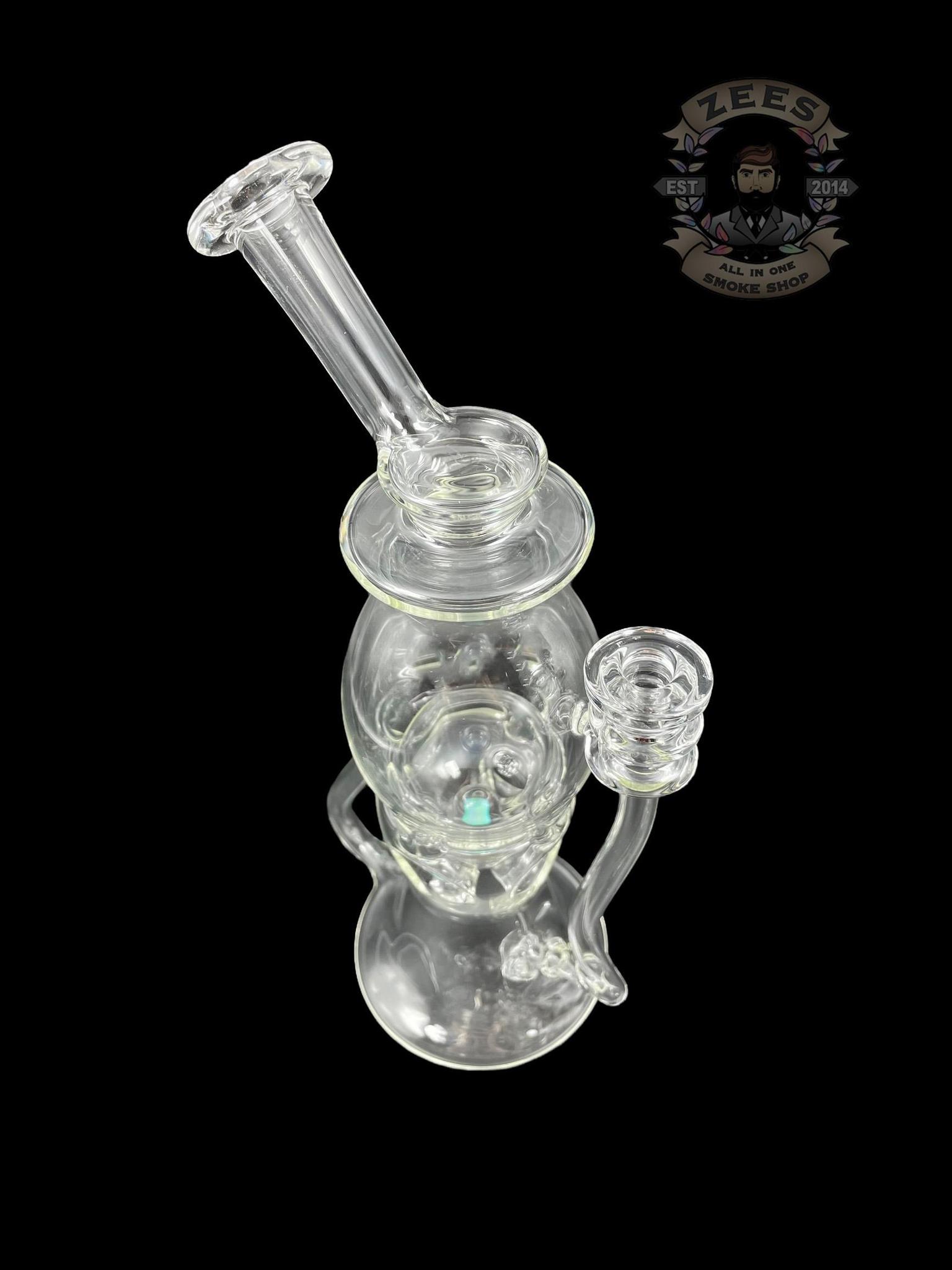 AVERY YORK: 8" CLEAR ENCASED OPAL EGGCYCLER - Image 3