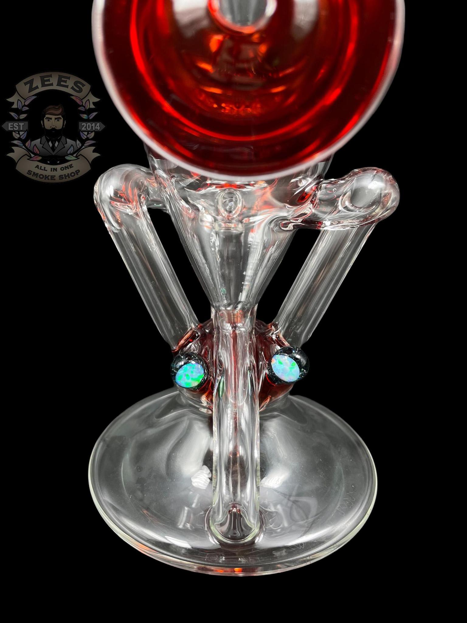 SLEEPS GLASS: RED ELVIS DUAL UPTAKE RECYCLER - Image 3