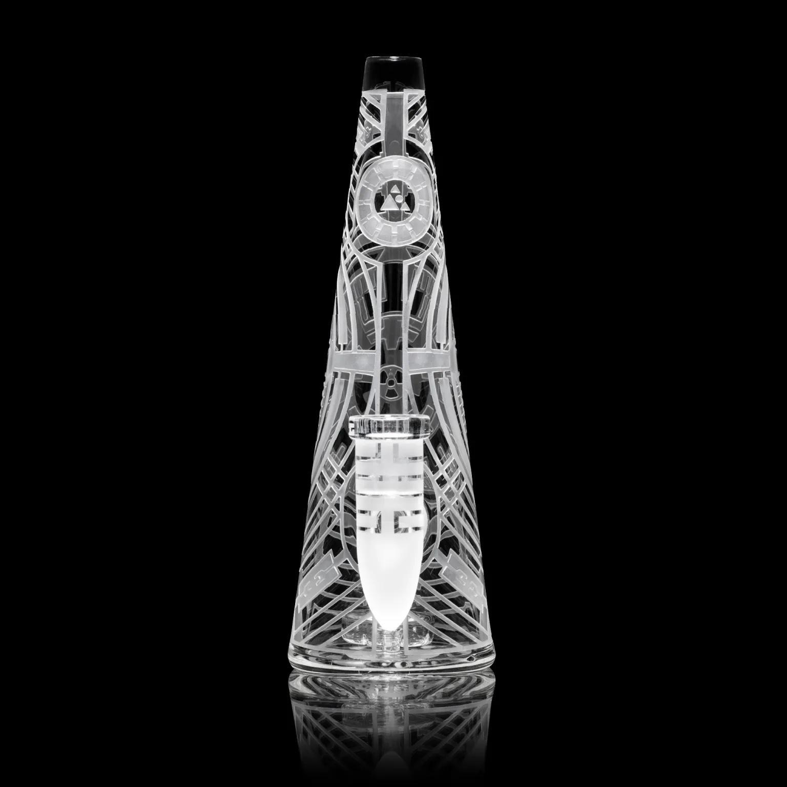 MILKY WAY GLASS: 7" NUCLEAR CONE (MK-082)