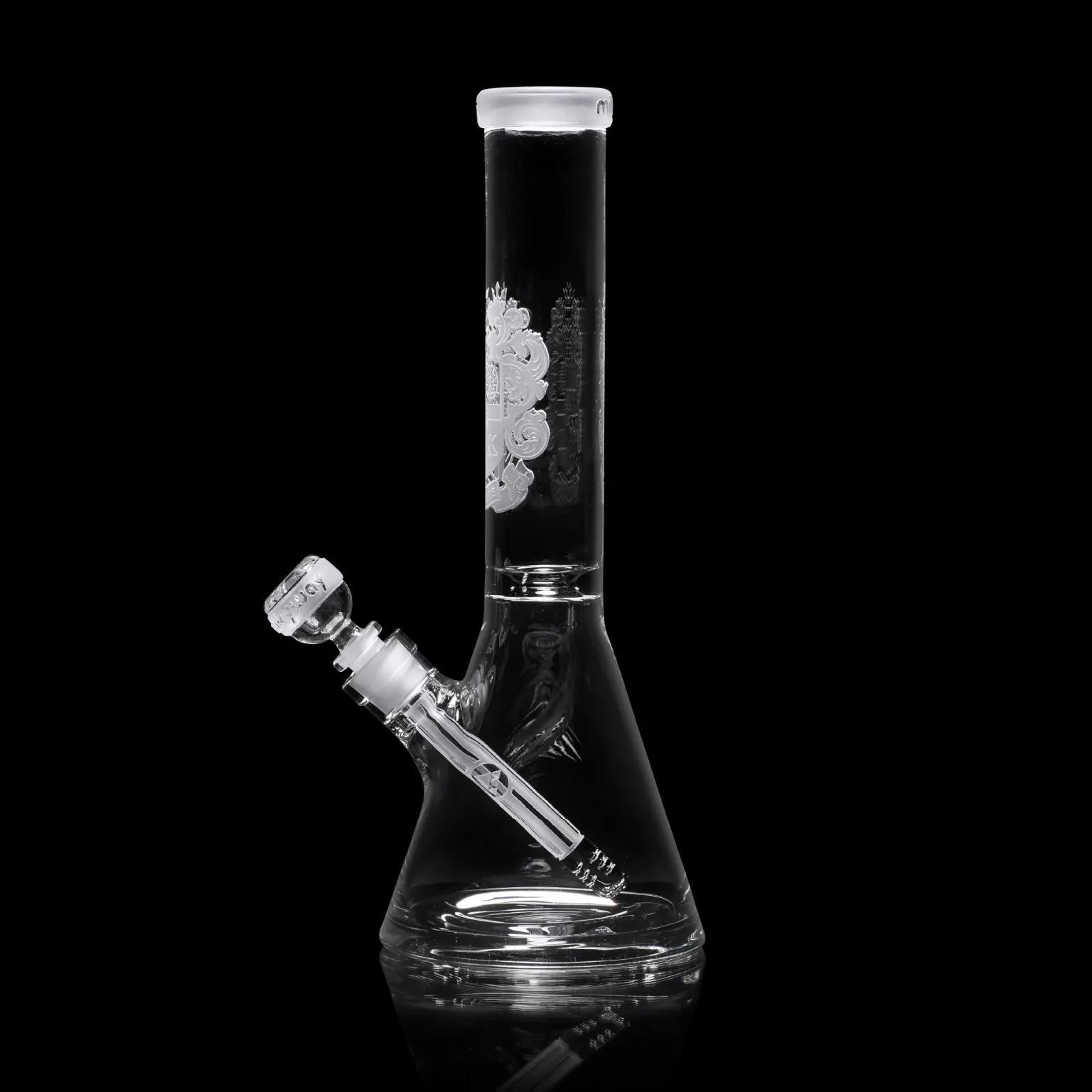 MILKY WAY GLASS: COAT OF ARMS CLEAR BEAKER (MK-035) - Image 3