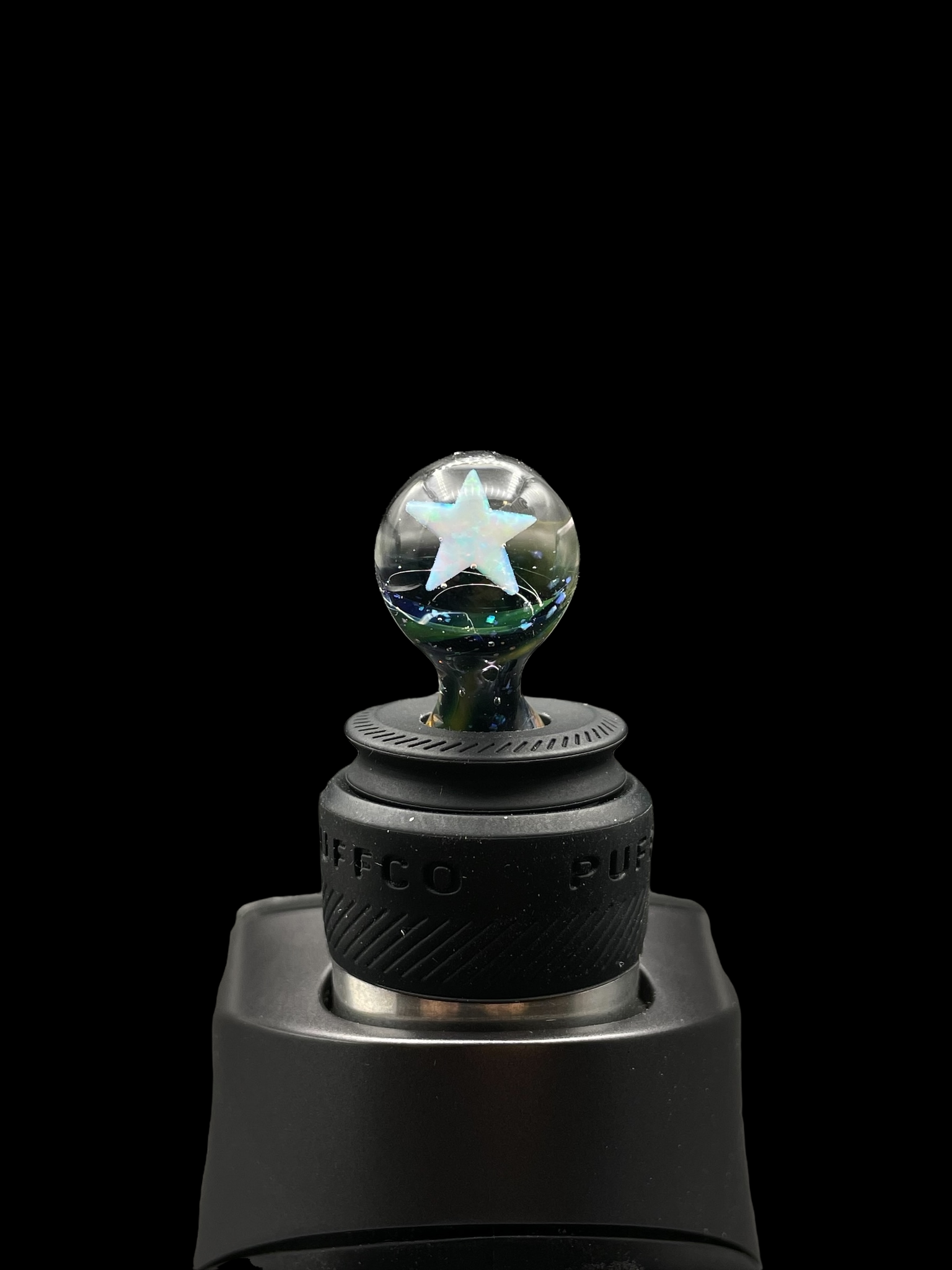 SANDALZ GLASS: PREMIUM FULLY WORKED PUFFCO PEAK PRO BALL CAP