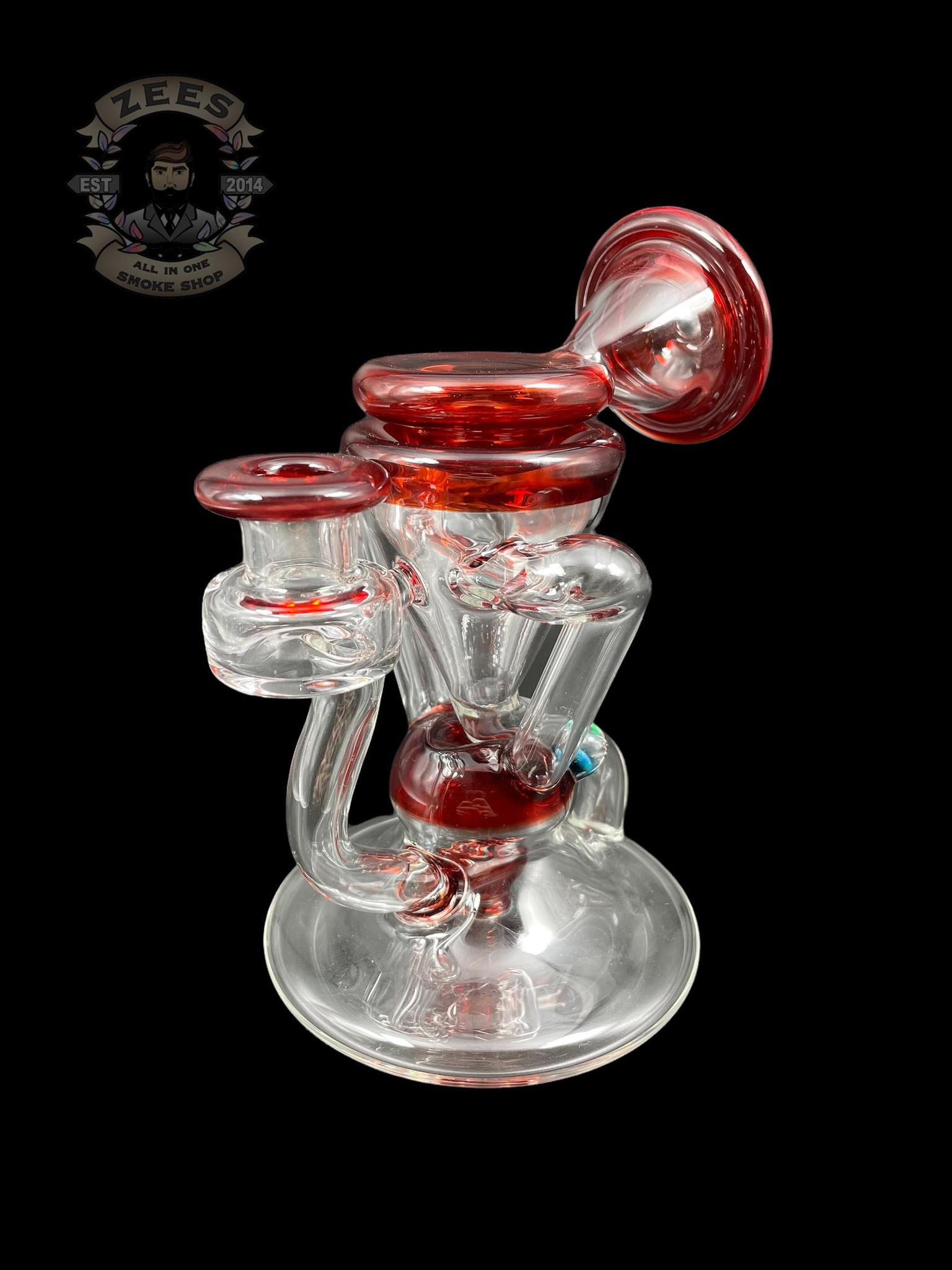 SLEEPS GLASS: RED ELVIS DUAL UPTAKE RECYCLER - Image 4