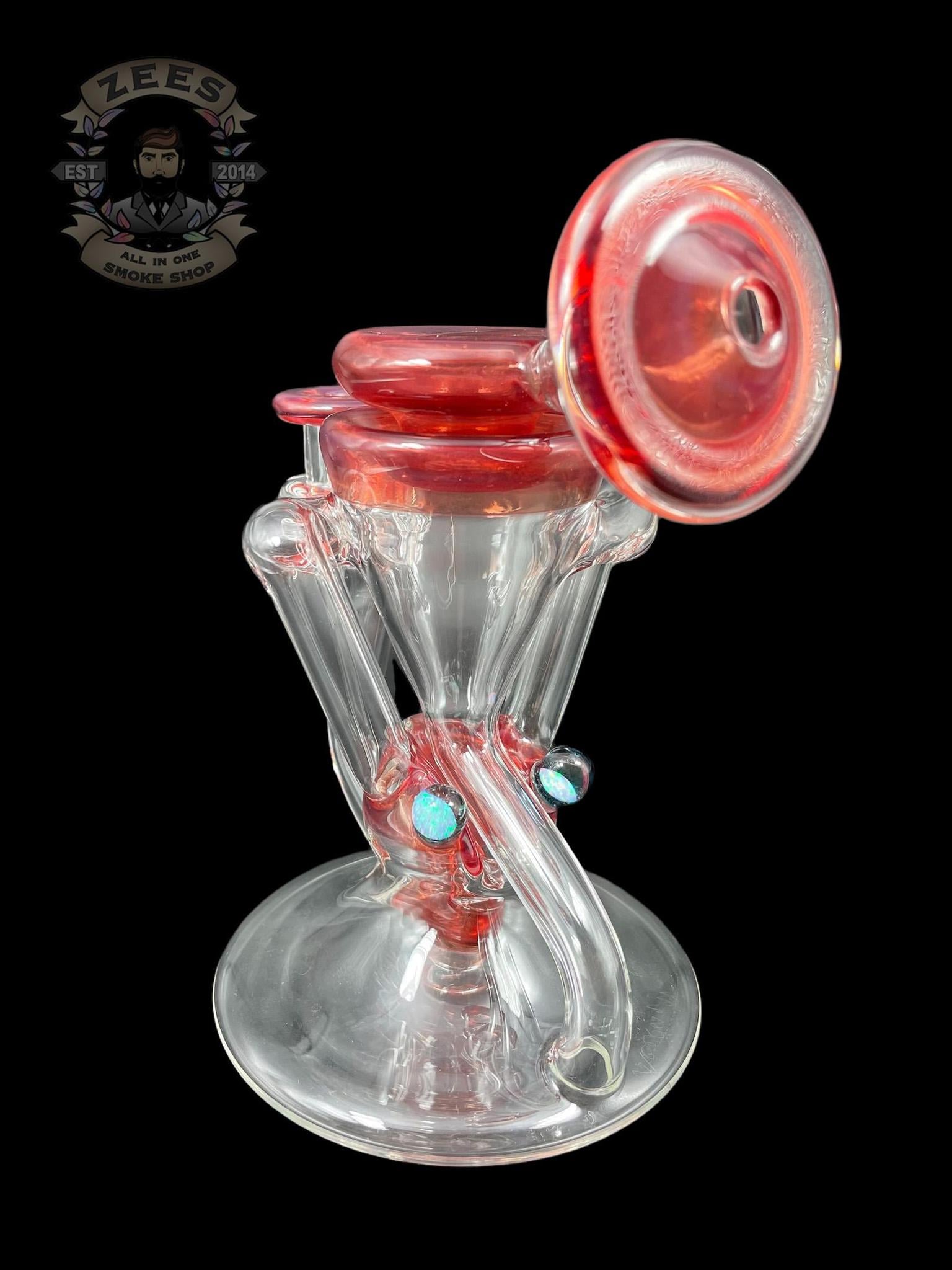 SLEEPS GLASS: POMEGRANATE DUAL UPTAKE RECYCLER - Image 2