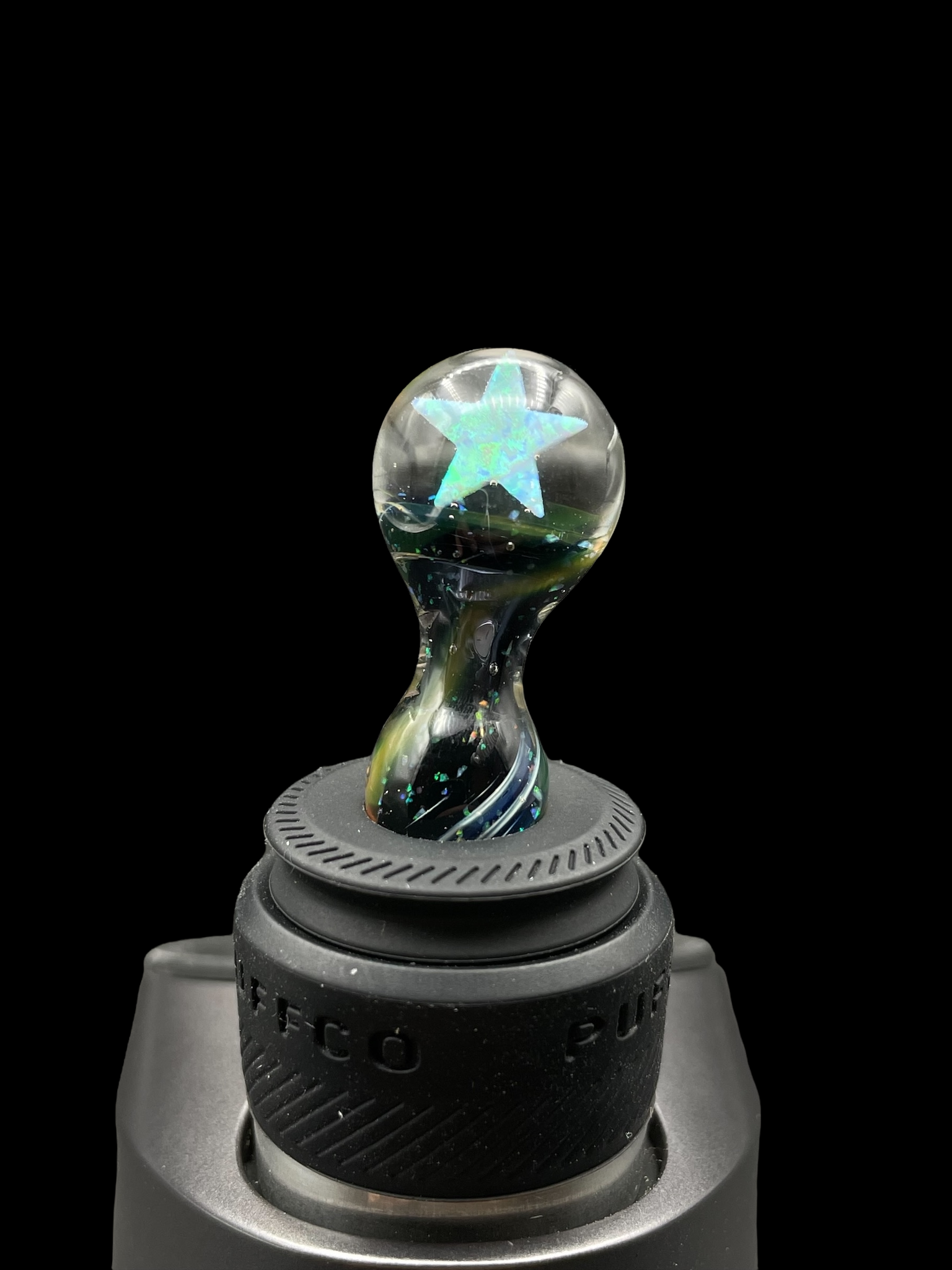 SANDALZ GLASS: PREMIUM FULLY WORKED PUFFCO PEAK PRO BALL CAP - Image 2