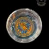 AUGY GLASS: 18" BLUE AND ORANGE WIG WAG BEAKER - Image 3