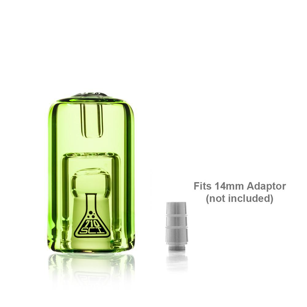 HUNI BADGER: 710 SCI GLASS COLORED BULLET BUBBLER - Image 3