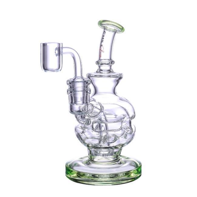 CHILL GLASS: 6" FAB EGG RIG