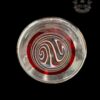 AUGY GLASS: 18" RED ELVIS AND BARBERSHOP WIG WAG BEAKER - Image 3