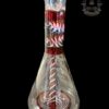 AUGY GLASS: 18" RED ELVIS AND BARBERSHOP WIG WAG BEAKER - Image 2