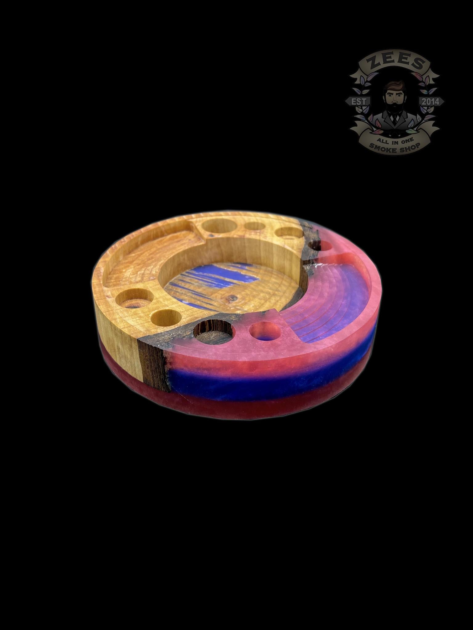 CARVED POURS: RESIN WOOD PUFFCO PEAK AND PEAK PRO STABILIZING BASE