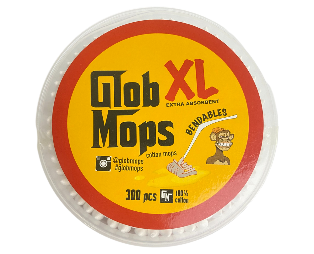 Alternative view of GLOB MOPS: XL BENDABLES COTTON MOPS 300CT