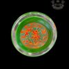 AUGY GLASS: 18" GREEN AND ORANGE WIG WAG BEAKER - Image 3