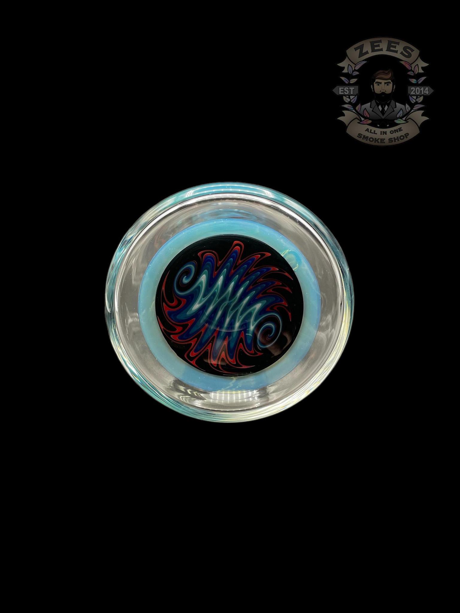 IAN S GLASS: GHOST BLUE WIG WAG PULL TUBE #3 - Image 4