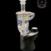 SMOQ GLASS: RAINBOW PLATED PUFFCO PEAK ATTACHMENT - Image 3