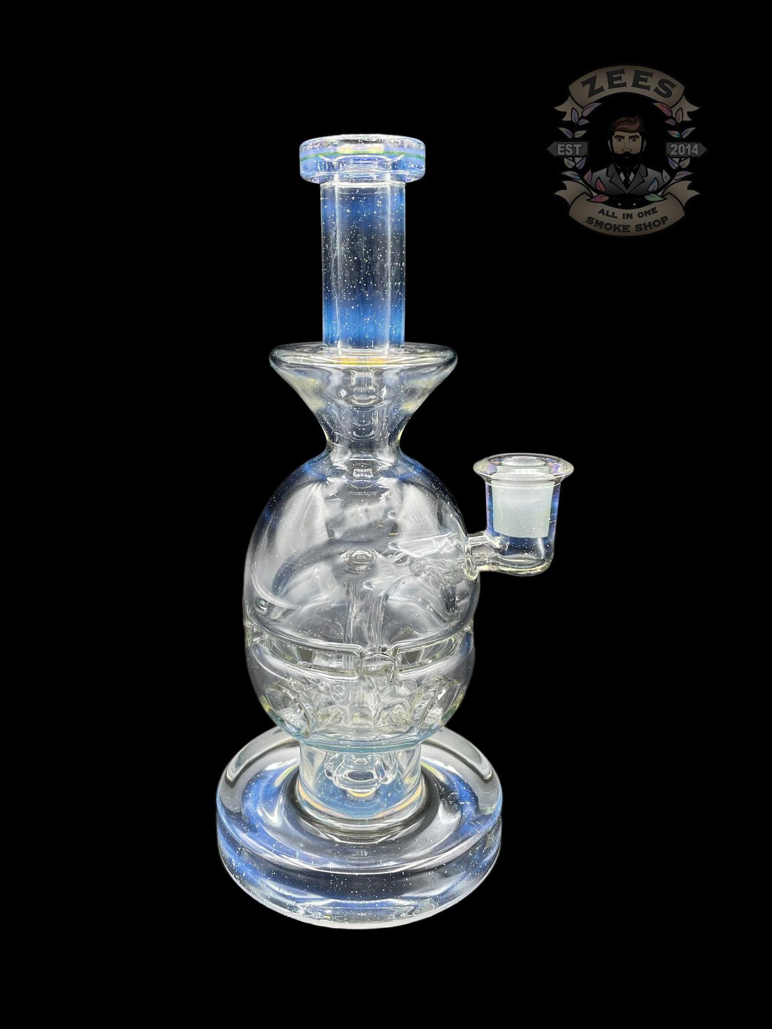 MINER GLASS: CRIPPY x NEO OPAL x HIESENBERG FAB EGG RIG SMALL SIZE