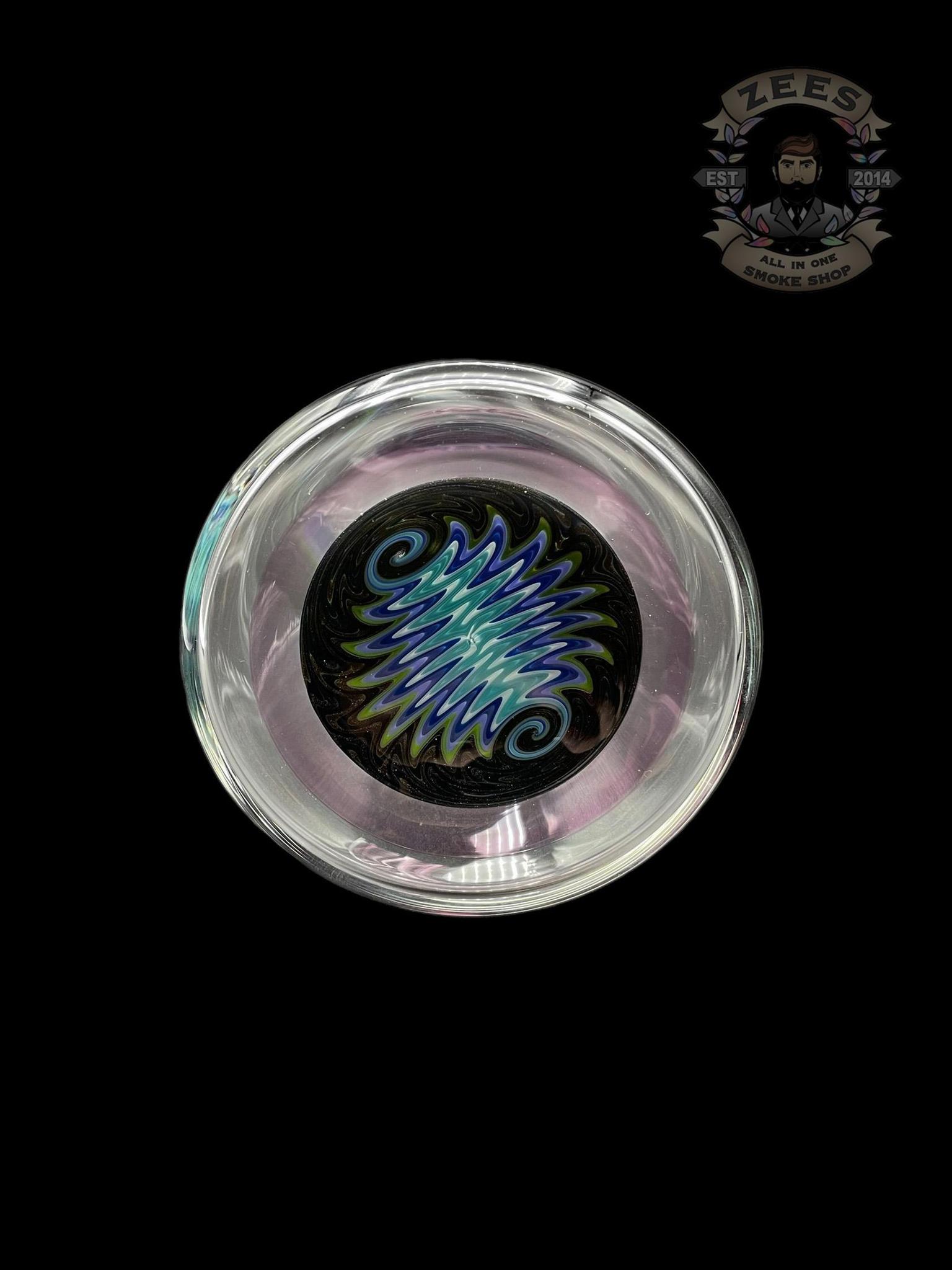 IAN S GLASS: PURPLE LOLLIPOP WIG WAG PULL TUBE #2 - Image 4