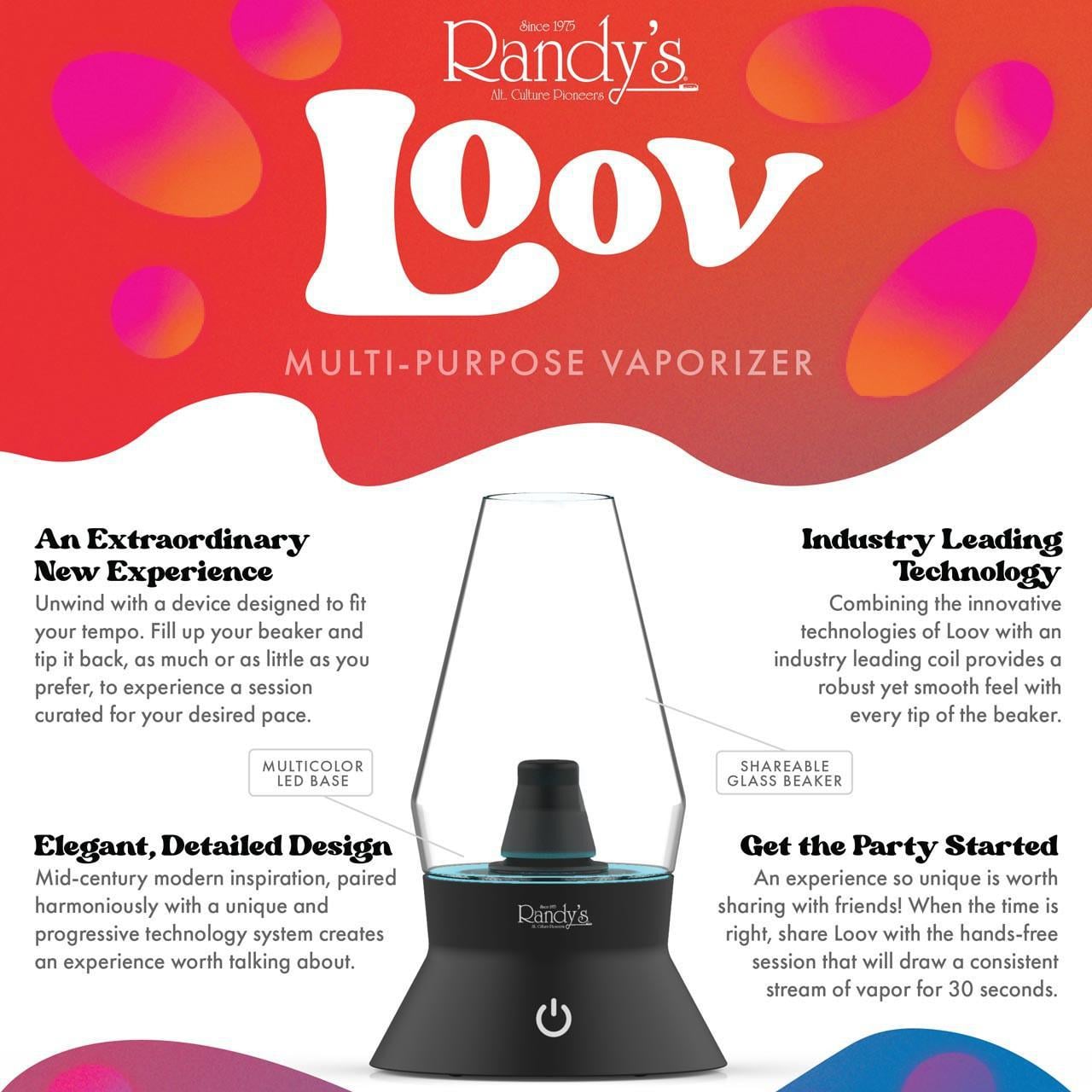 RANDY'S: LOOV MULTI PURPOSE VAPORIZER - Zee Vapor