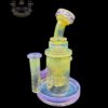 BRONX GLASS: PINK LILAC SILVER FUMED ENCASED OPAL INCYCLER - Image 2