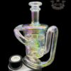 SMOQ GLASS: RAINBOW PLATED PUFFCO PEAK ATTACHMENT - Image 4