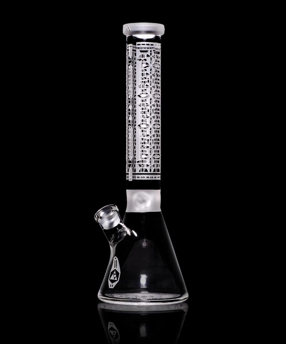 MILKY WAY GLASS: 15" OBTUSE BEAKER (MK-010)