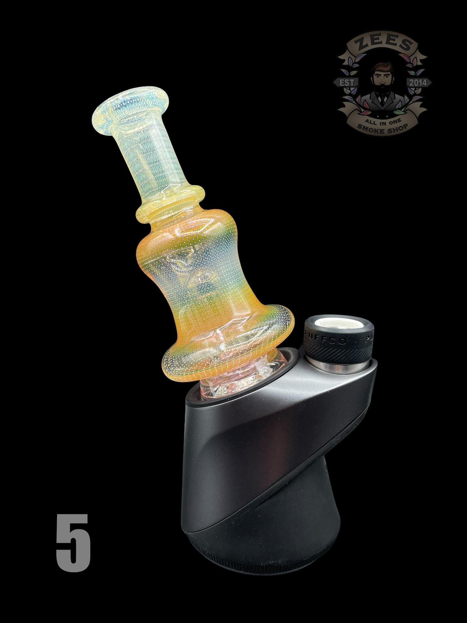 vape shop shaw CHARLIE SHAW GLASS: FUMED PUFFCO PEAK ATTACHMENT