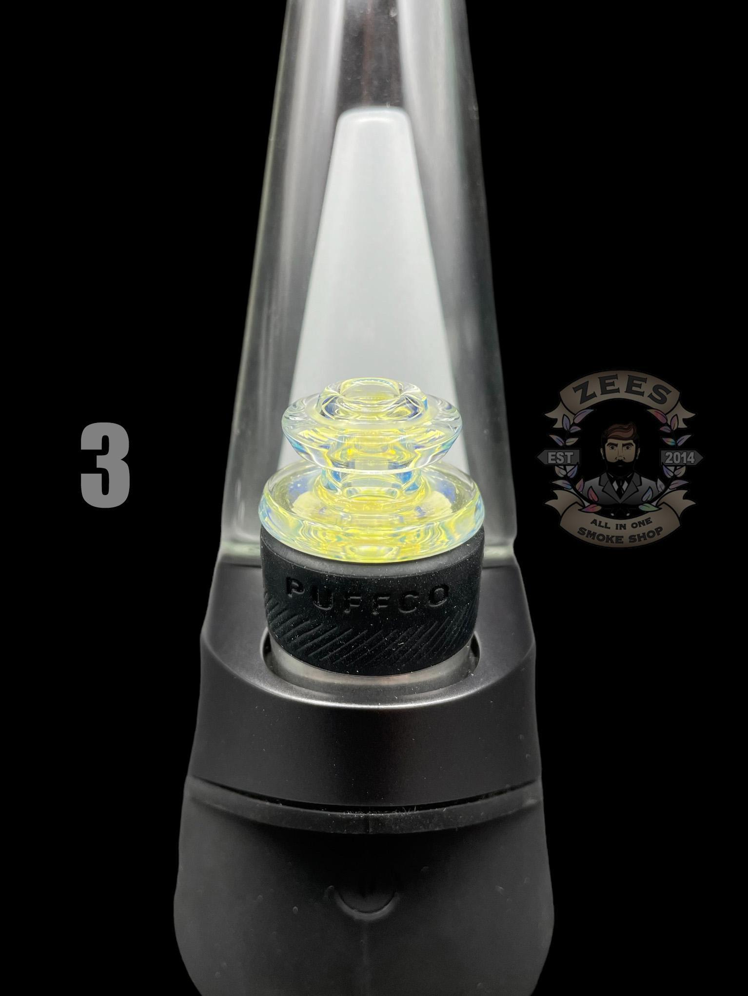 DESCHUTES RIVER GLASS: PUFFCO PEAK FLAT TOP SPINNER CARB CAP - Image 5