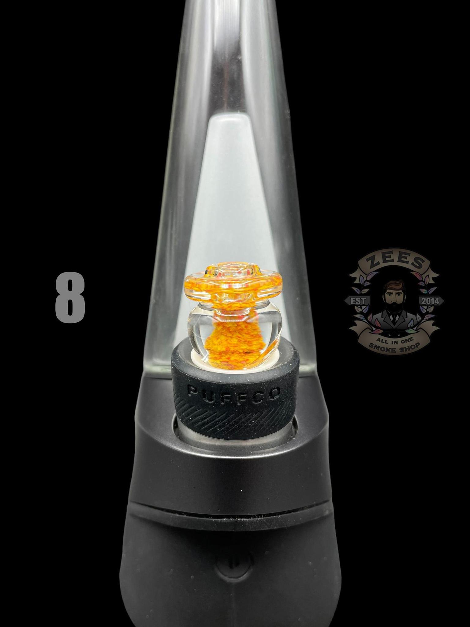 DESCHUTES RIVER GLASS: PUFFCO PEAK MARBLE SPINNER CARB CAP - Image 10