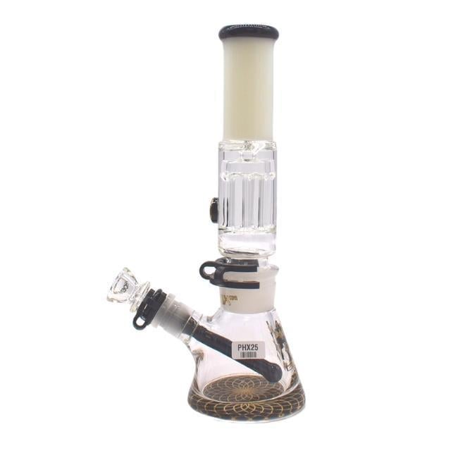 PHOENIX GLASS: 12" TREE PERC BEAKER