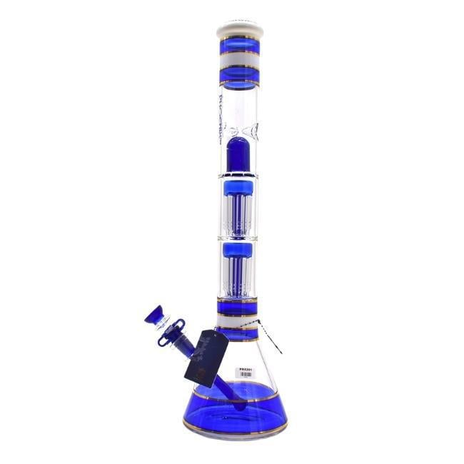 PHOENIX GLASS: 18" DOUBLE TREE LINE WORK BEAKER
