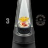DESCHUTES RIVER GLASS: PUFFCO PEAK MARBLE SPINNER CARB CAP - Image 5