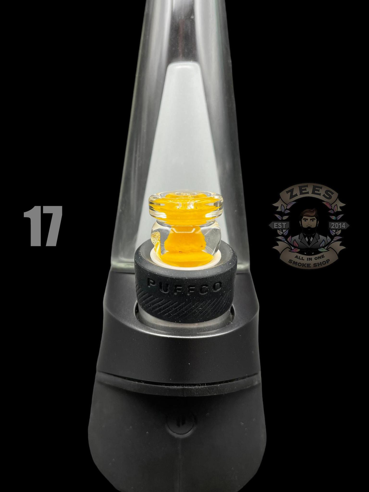 DESCHUTES RIVER GLASS: PUFFCO PEAK MARBLE SPINNER CARB CAP - Image 19
