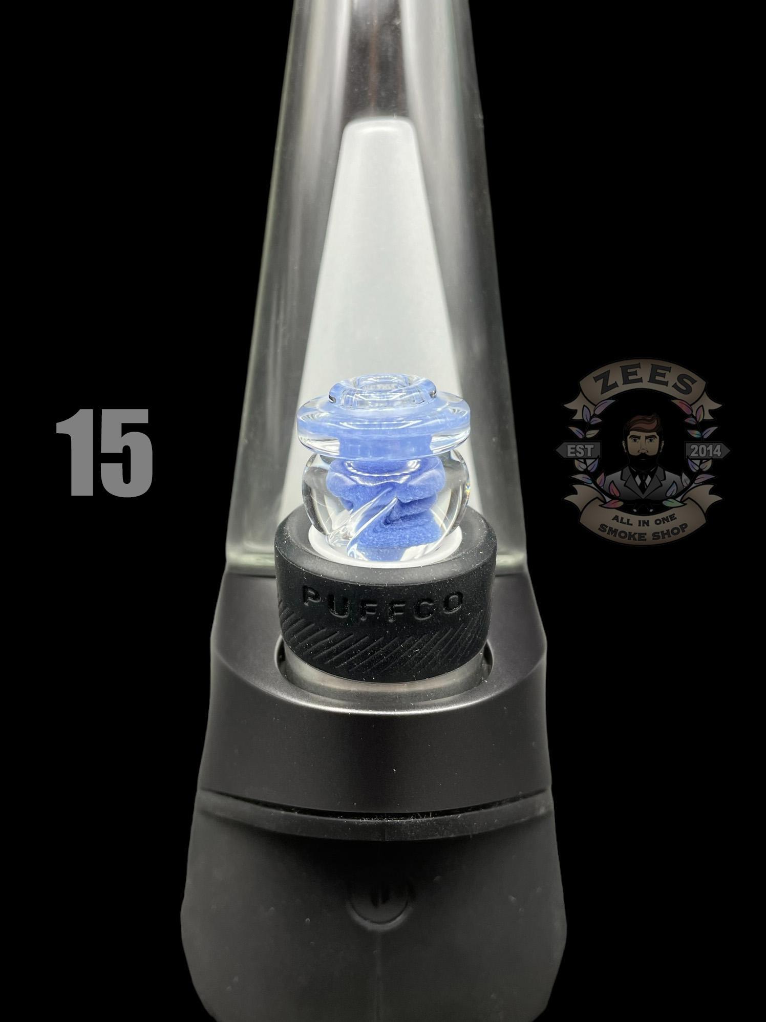 DESCHUTES RIVER GLASS: PUFFCO PEAK MARBLE SPINNER CARB CAP - Image 17