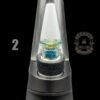 DESCHUTES RIVER GLASS: PUFFCO PEAK MARBLE SPINNER CARB CAP - Image 4