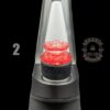 DESCHUTES RIVER GLASS: PUFFCO PEAK FLAT TOP SPINNER CARB CAP - Image 4