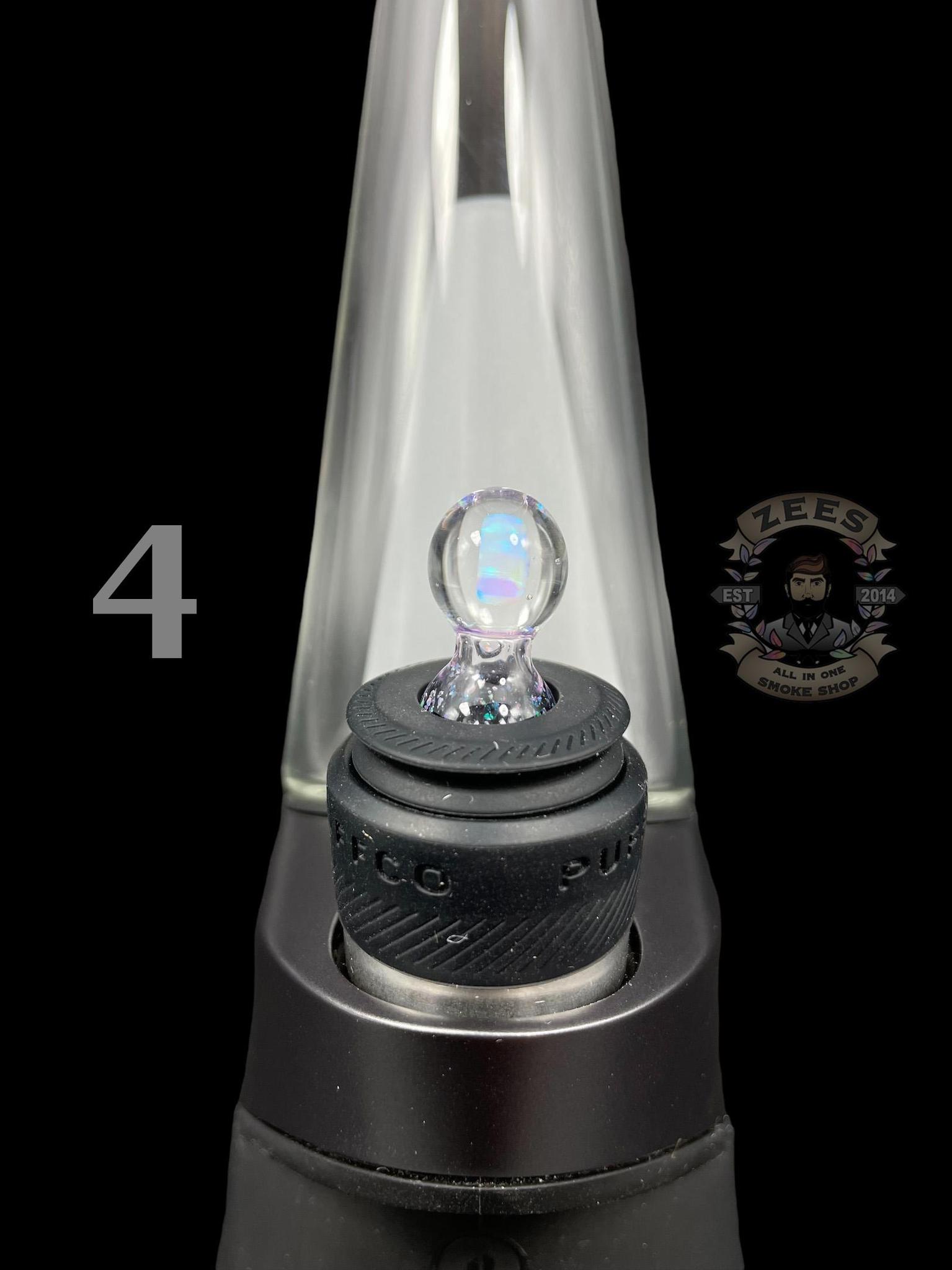 ORGANIK GLASS: CRUSHED OPAL PUFFCO PEAK PRO BALL CAP - Image 5